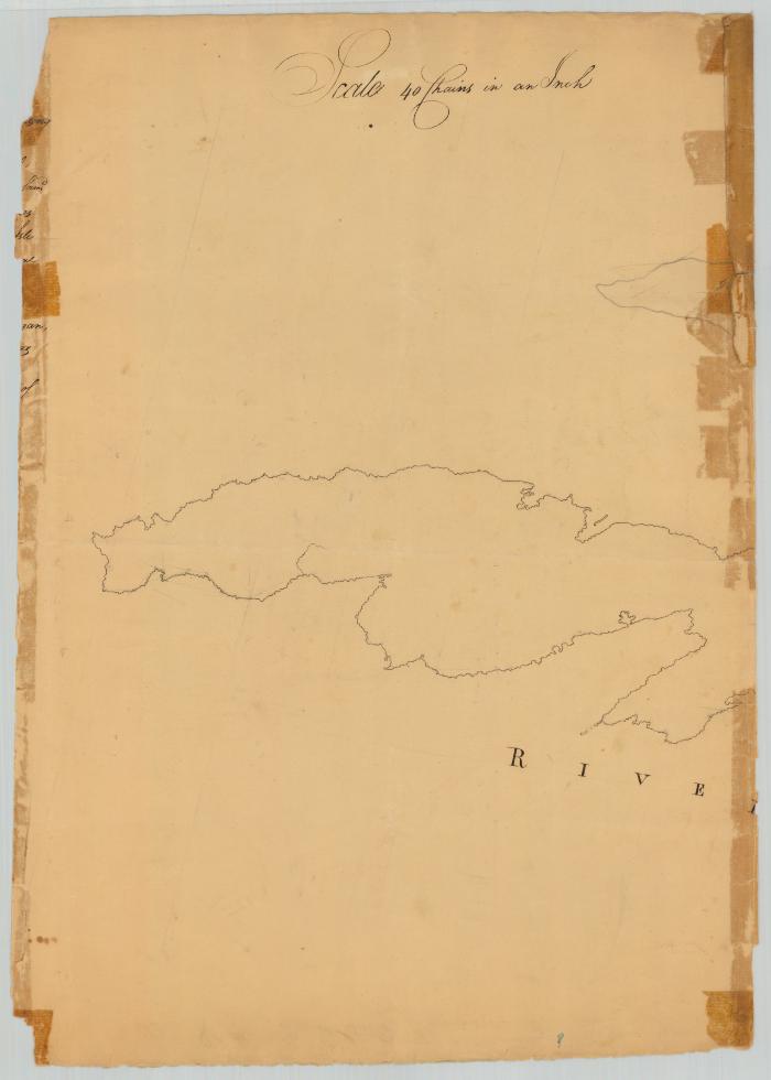Map of Grande Isle and Isle aux Foret in St. Lawrence river near Kingston. Map #797B