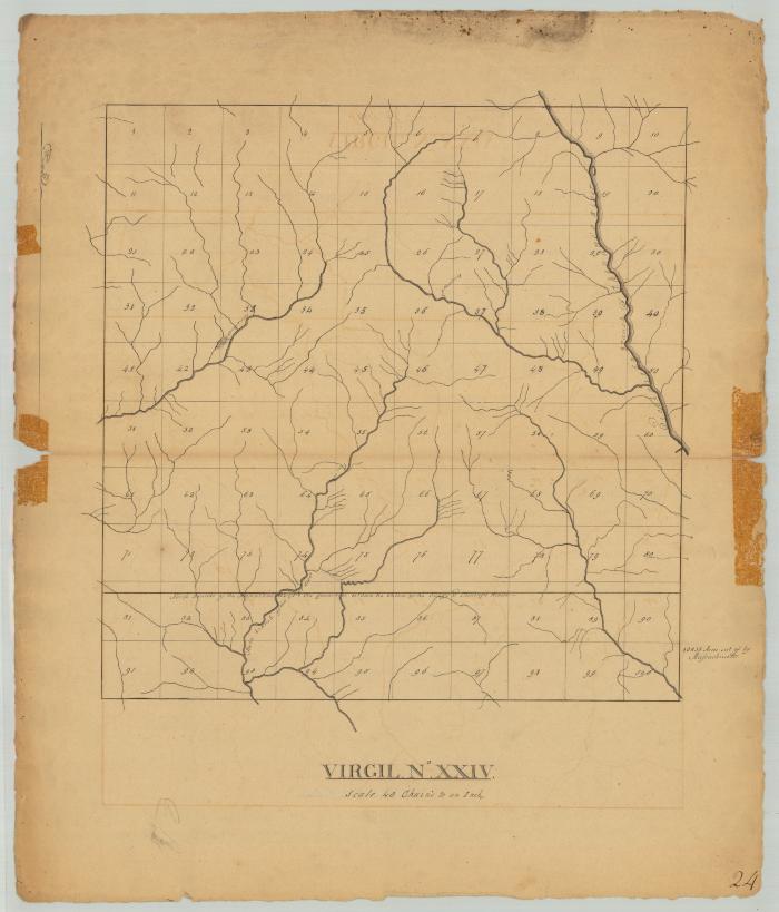 Virgil, No. 24, Cortland county. Map #854