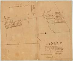 Map of 29 Lots in the Oneida Reservation. Map #792