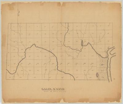 Galen, No. 27, Wayne county. Map #857