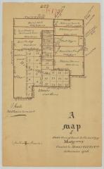 Map of Henry Outhout Patent; 16,052 acres, in Montgomery county. Map #804