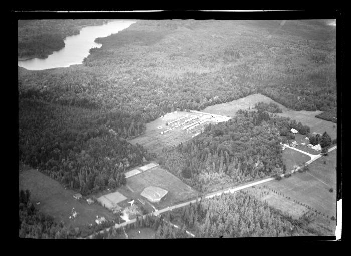 Speculator CCC Camp Aerial View