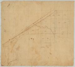 Kayaderosera Patent, Line between Lots 11 and 12. Map #892