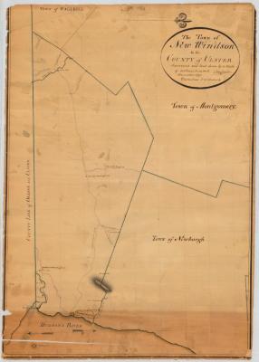 Map of the Town of New Windsor, Ulster County. Map #388