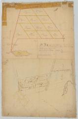 Survey of land for William Wood, 2000 acres on Schoharie river. Map #874