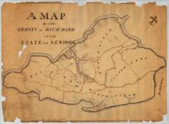 Map of the County of Richmond. Map #372