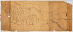 Map of the Town of Thurman and a Map of Lands lying between Lake George and Champlain. Map #375