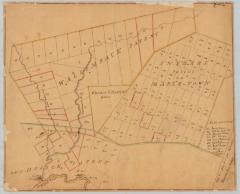 Map of Wallomsack Patent; also Snyders Patent called Mapletown. Map #884