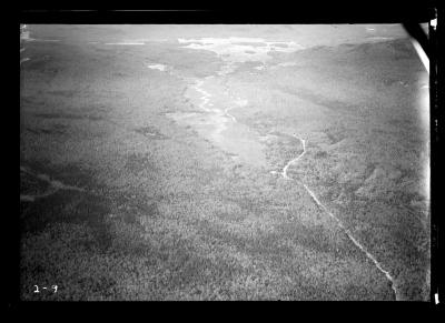 34th Flow, CCC Work, Aerial View, Lake Durant