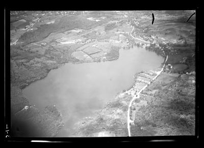 Aerial View CCC Camp West Sand Lake