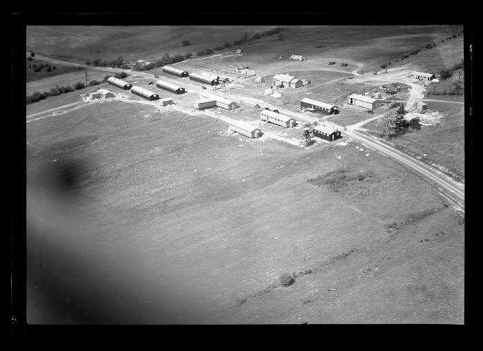 Aerial View CCC Camp, Almond, N.Y.