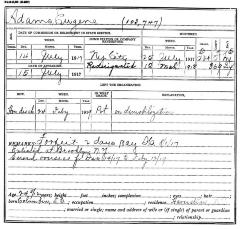 National Guard Muster Roll Abstract for World War I. Volume 38, Section A: Adams, Eugene