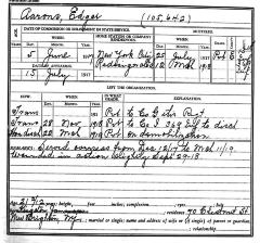 National Guard Muster Roll Abstract for World War I. Volume 38, Section A: Aarons, Edgar