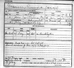 National Guard Muster Roll Abstract for World War I. Volume 38, Section A: Abramson, Alexander