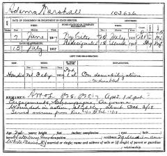 National Guard Muster Roll Abstract for World War I. Volume 38, Section A: Adams, Marshall