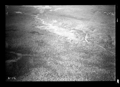 34th Flow, CCC Work, Aerial View, Lake Durant