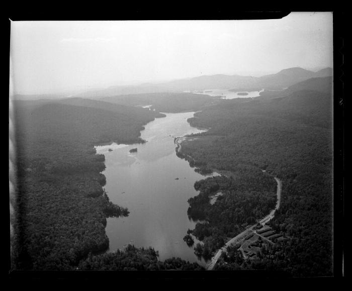 34th Flow, CCC Work, Aerial View, Lake Durant