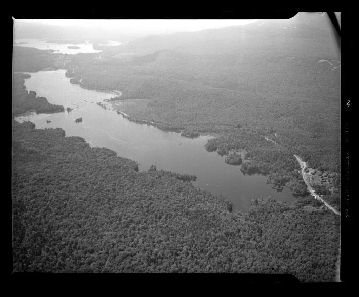 34th Flow, CCC Work, Aerial View, Lake Durant