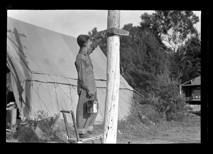 Barnum Pond CCC camp