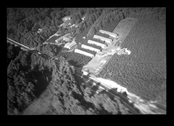 Warrensburg, CCC Camp, Aerial View