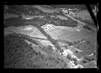 Port Henry CCC Camp, Aerial View