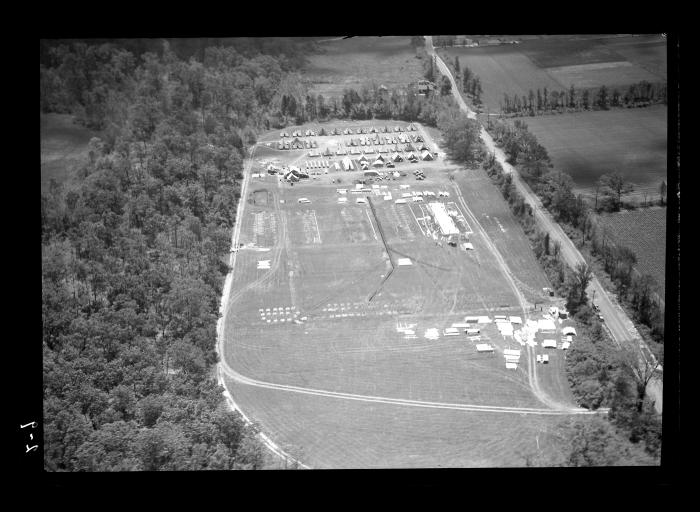 Aerial View CCC Camp, Huntington, L.I.