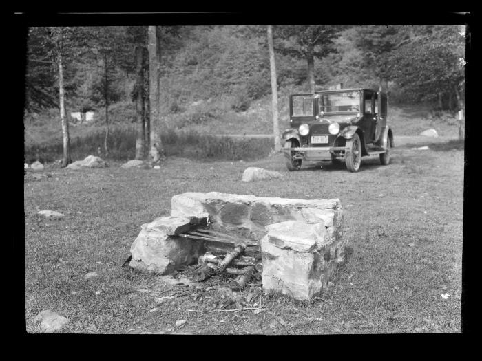 Conservation Commission Fire Place at Mason Lake