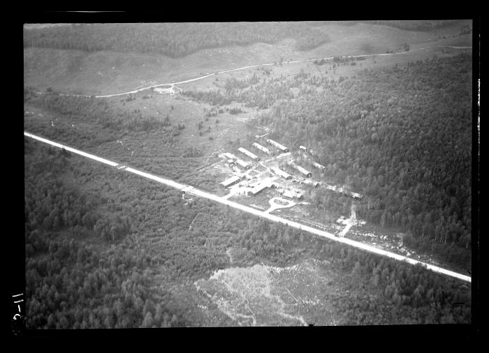 Boiceville CCC Camp, Aerial View