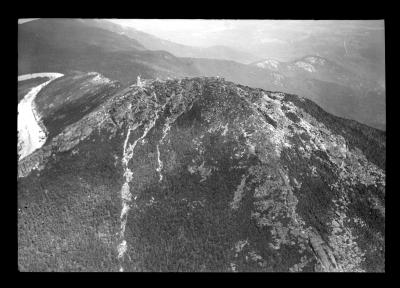 Whiteface Mountain, Summit Showing Tower and Road, Aerial Views