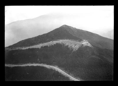 Whiteface Mountain, Summit Showing Tower and Road, Aerial Views