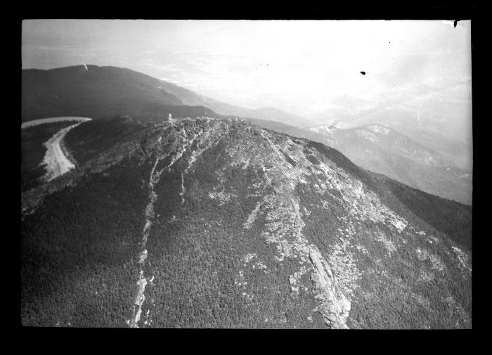 Whiteface Mountain, Summit Showing Tower and Road, Aerial Views