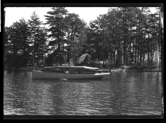 Lake George, Phantom Island, C.C. Boat Banshee