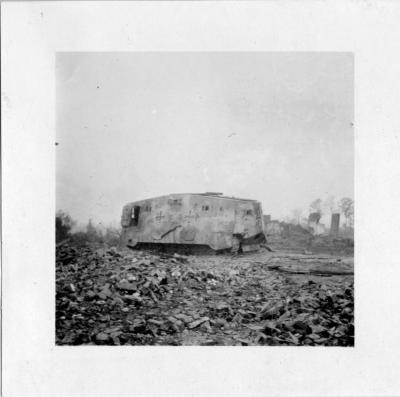 Captured German Tank