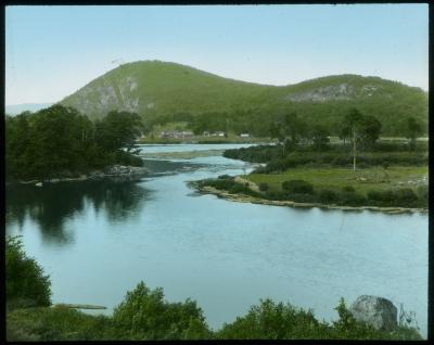 Junction of Schroon River with Hudson River, View Southwest. Near Thurman, Warren co. [sic]