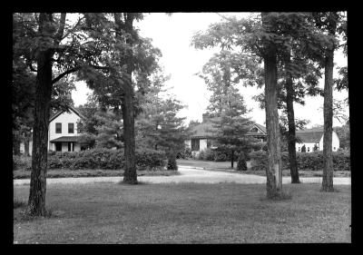 Middle Island Game Farm, Front View of Residential Bldgs.