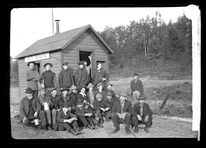 A Group of Tree Planters at Ray Brook