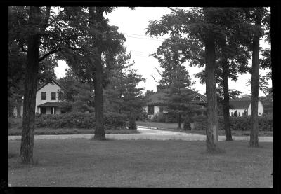 Middle Island Game Farm, Front View of Residential Bldgs.