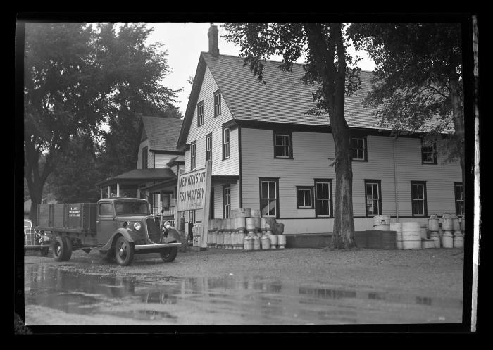 Bemus Point Hatchery, Main Hatchery Bldg. Chautauqua Lake