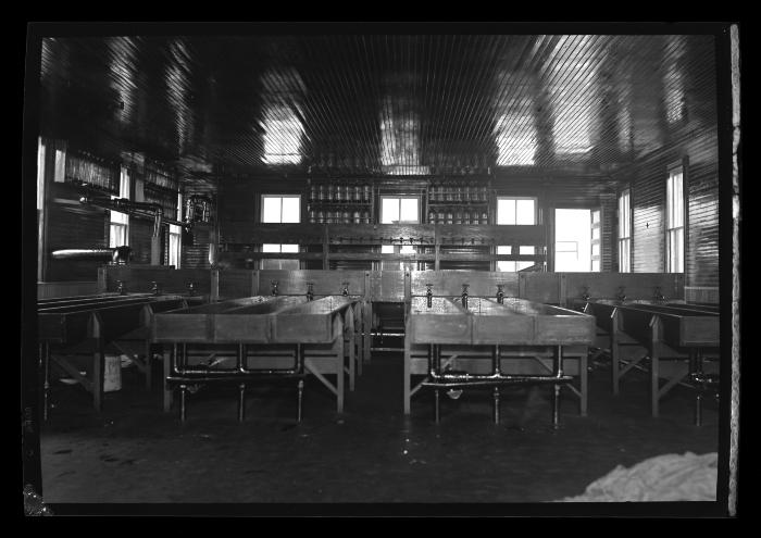 Interior Fish Hatchery at Bemus Pint, Chautauqua Lake