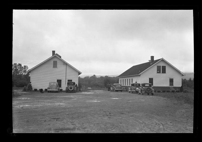 Randolph Hatchery Left Refrigeration House and Right Hatching Troughs