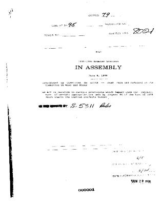 NYS Bill and Veto Jackets: 1995, Chapter 79