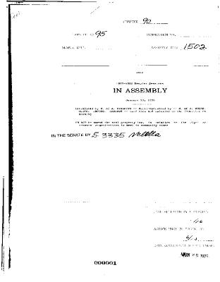 NYS Bill and Veto Jackets: 1995, Chapter 90