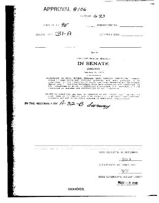 NYS Bill and Veto Jackets: 1995, Chapter 673