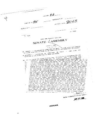 NYS Bill and Veto Jackets: 1995, Chapter 83