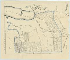 A map of the Oneida Reservation including the lands leased to Peter Smith, ca. 1810