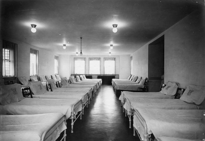 Mental Health Custodial Facilities. Vineland State Home. Dormitory In New Building