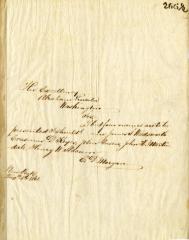 [Telegram from Governor Edwin D. Morgan to Abraham Lincoln]