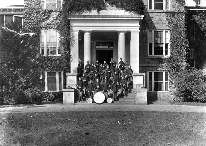 Mental Health Custodial Facilities. Band On Steps