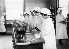 Mental Health Custodial Facilities. Girls Baking