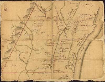 Map of Lockerman Tract in Ulster County